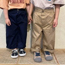 Load image into Gallery viewer, C80526PA- Spring and autumn thin Korean loose cotton casual trousers