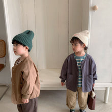 Load image into Gallery viewer, Q90533SE-Children's jackets boys autumn tops 2022 new spring and autumn Korean version of little girls jackets stylish baby cardigan