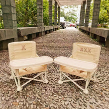 Load image into Gallery viewer, 30708AC-Cute Bear Convenient Folding Baby Picnic Chair