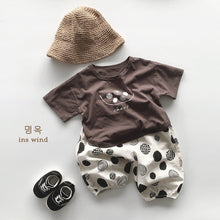 Load image into Gallery viewer, 2262PA-Summer Polka Dot Bamboo Cotton Thin Cropped Pants