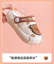 Load image into Gallery viewer, D1002AC-New children's slippers for boys and girls, hole shoes, non-slip soft-soled sandals, baby outdoor slippers with closed toe