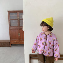 Load image into Gallery viewer, 60067SE-Autumn and winter Korean style lining reversible thick cotton long sleeve jacket
