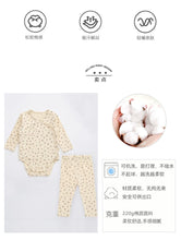 Load image into Gallery viewer, C21427LS-European and American style infant short-sleeved jumpsuit, new male and female baby summer clothes, triangle romper, crawling clothes