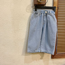 Load image into Gallery viewer, X81353PA-Spring and Summer Korean Version 8 Points 9 Points Denim Wide Leg Pants