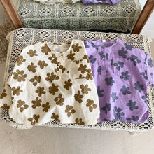 Load image into Gallery viewer, Q90966SE-Children's long-sleeved floral shirt boys 2022 new spring and autumn clothes fashionable street girls shirt baby tops