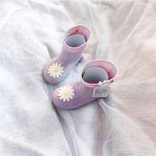 Load image into Gallery viewer, 32701AC-Simple dinosaur daisy low-mid tube children's rain boots
