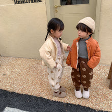 Load image into Gallery viewer, D91158SE-Autumn and winter corduroy plus velvet thickened button long-sleeved jacket