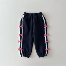 Load image into Gallery viewer, Y5403PA-Spring bowknot girls' ankle sports trousers