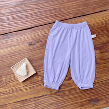 Load image into Gallery viewer, 3217PA-Children's summer anti-mosquito pants 2022 new Korean version children's clothing ins baby multi-color shaking pants baby cotton pants