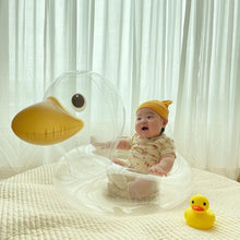 Load image into Gallery viewer, WH70410AC-ins Internet celebrity transparent duck sitting circle children's swimming circle