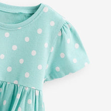 Load image into Gallery viewer, 9312DS-Summer European and American children's round neck short-sleeved popsicle dress
