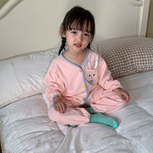 Load image into Gallery viewer, D90783- Girls autumn and winter cute rabbit long-sleeved home clothes