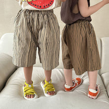 Load image into Gallery viewer, X81990PA-Summer thin striped casual loose shorts