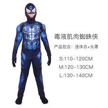 Load image into Gallery viewer, WH91601TG- Halloween COS costume children's performance Avengers hero Spider-Man Hulk Iron Man muscle costume