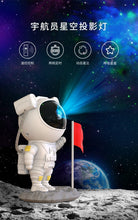 Load image into Gallery viewer, 51501AC-Creative astronaut starry sky projection lamp full of stars projection atmosphere
