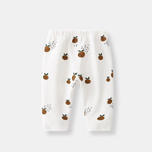 Load image into Gallery viewer, 6897PA-Spring and Autumn Organic Cotton Fruit Print Baby Leggings