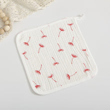 Load image into Gallery viewer, WH3065AC-Korean style 4-layer pure cotton gauze square towel newborn baby towel baby supplies children's handkerchief face wash small square towel
