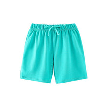 Load image into Gallery viewer, 8406PA-malwee summer European and American children's elastic waist casual solid color shorts