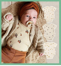 Load image into Gallery viewer, C21427LS-European and American style infant short-sleeved jumpsuit, new male and female baby summer clothes, triangle romper, crawling clothes