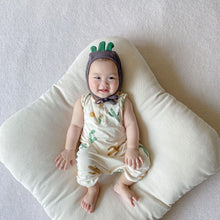 Load image into Gallery viewer, 32315LS-Summer cactus print baby bodysuit + hat two-piece set