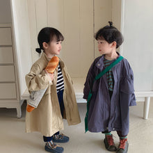 Load image into Gallery viewer, Q90357SE-Children's jacket, medium-length, boys' autumn clothes, girls' windbreaker, 2022 new spring and autumn Korean style baby tops