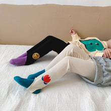 Load image into Gallery viewer, Q90998PA-Girls' foot-stepping leggings for outer wear 2022 new spring and autumn children's pantyhose stylish casual baby pants