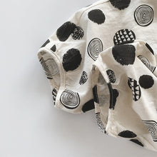 Load image into Gallery viewer, 2262PA-Summer Polka Dot Bamboo Cotton Thin Cropped Pants