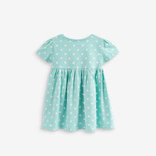 Load image into Gallery viewer, 9312DS-Summer European and American children's round neck short-sleeved popsicle dress
