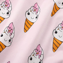 Load image into Gallery viewer, 9310DS-malwee European and American casual round neck girls printed dress