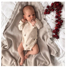 Load image into Gallery viewer, C21427LS-European and American style infant short-sleeved jumpsuit, new male and female baby summer clothes, triangle romper, crawling clothes