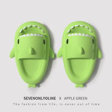 Load image into Gallery viewer, (Children's) AC8662-Thick-soled shark EVA slippers for home children's parents and children, non-slip soft-soled baby sandals, indoor children's sandals and slippers for summer