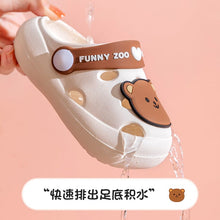 Load image into Gallery viewer, D1002AC-New children's slippers for boys and girls, hole shoes, non-slip soft-soled sandals, baby outdoor slippers with closed toe