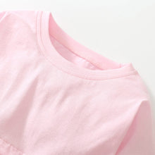 Load image into Gallery viewer, S1612DS-Little maven autumn cotton rainbow horse print dress