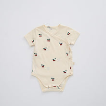 Load image into Gallery viewer, C21427LS-European and American style infant short-sleeved jumpsuit, new male and female baby summer clothes, triangle romper, crawling clothes