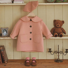Load image into Gallery viewer, Y7335SE-Large lapel single-breasted high-end baby coat (pre-sale and delivery in early December)