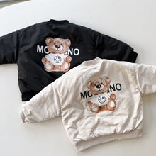 Load image into Gallery viewer, D90777SE-Autumn and winter thick cotton warm cotton jacket bear coat