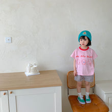 Load image into Gallery viewer, X90278PA-Children's shorts for outer wear, baby Japanese plaid children's clothing, summer thin style, 2022 new casual little boy pants