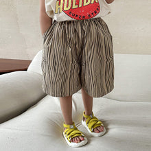 Load image into Gallery viewer, X81990PA-Summer thin striped casual loose shorts