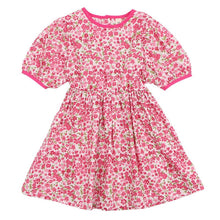 Load image into Gallery viewer, X81375DS-Summer round neck pure cotton floral princess dress
