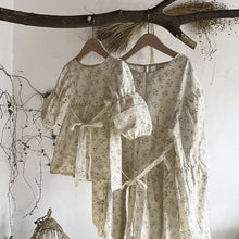 Load image into Gallery viewer, Y6310DS-Korean children's clothing summer girls woven cotton small floral dress baby girl long skirt little girl spring and summer skirt