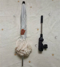 Load image into Gallery viewer, WH90606AC-INS Korean Embroidered Bear Children's Outdoor Stroller Parasol Baby Beach Sun Protection Anti-UV Umbrella