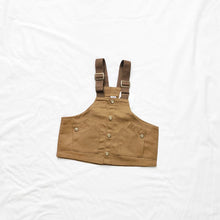 Load image into Gallery viewer, 22049PCW-Spring and summer Japanese casual workwear vest style jacket top parent-child wear