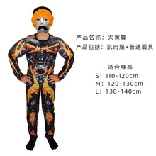 Load image into Gallery viewer, WH91601TG2- Halloween COS costume children's performance Avengers hero Spider-Man Hulk Iron Man muscle costume