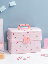 Load image into Gallery viewer, 9356AC-Children's hair accessories storage box, makeup, cute hair rope jewelry box