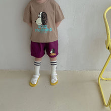 Load image into Gallery viewer, X90269TG-Children's summer suit girls sports 2022 new pure cotton little boy cartoon casual baby short-sleeved two-piece suit