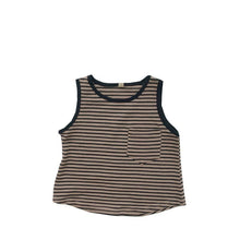 Load image into Gallery viewer, 1052SE-Korean summer children's sleeveless vest soft bamboo cotton solid color stripes thin boys and girls wear stylish vest