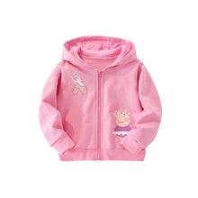 Load image into Gallery viewer, <Taiwan Pavilion> 7138SE-malwee autumn European and American children's pure cotton zipper long-sleeved hooded top