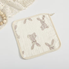 Load image into Gallery viewer, WH3065AC-Korean style 4-layer pure cotton gauze square towel newborn baby towel baby supplies children's handkerchief face wash small square towel