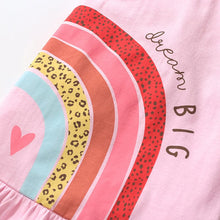 Load image into Gallery viewer, S1583DS-Little maven summer cotton rainbow print dress