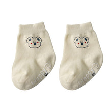 Load image into Gallery viewer, CT001AC-Children's socks 2022 autumn new Korean cartoon trendy mid-tube socks baby non-slip floor socks baby socks